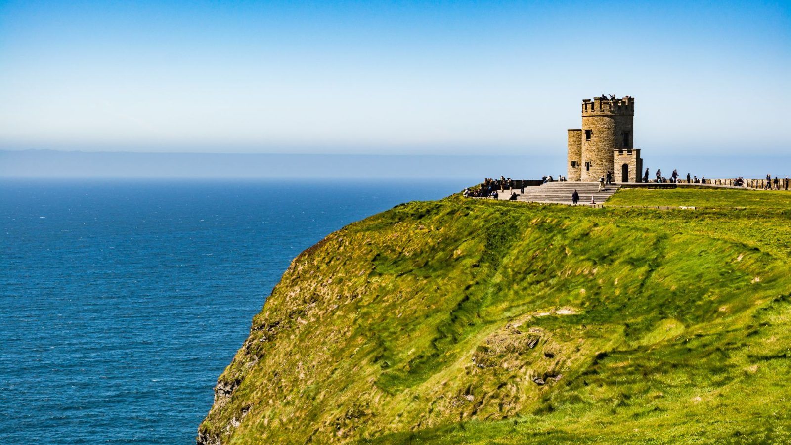 Cliffs and Atlantic coastline in Ireland